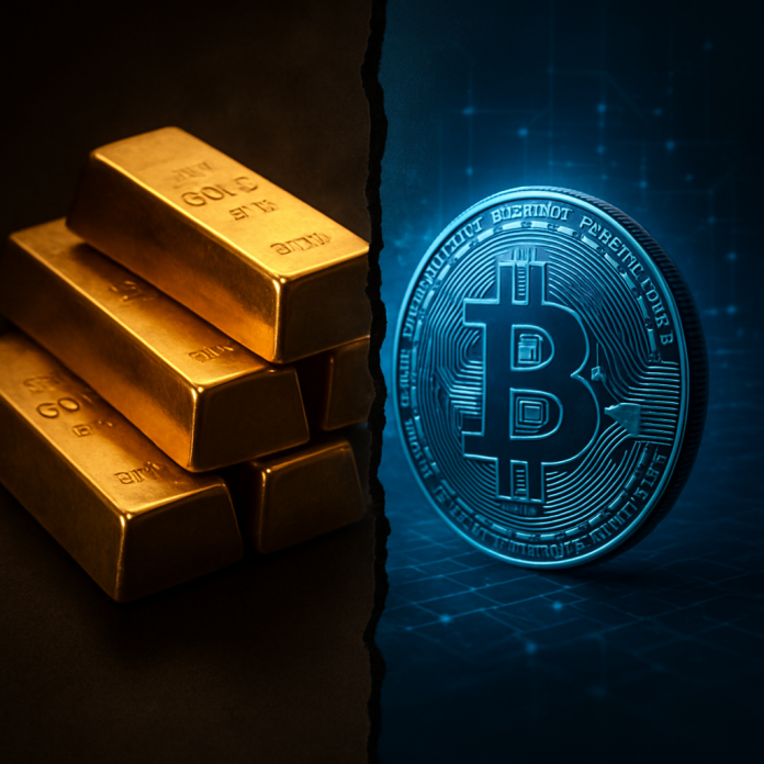 Gold vs Bitcoin Hero Image
